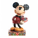 Jim Shore Love Struck Mickey Mouse with Kisses Cene
