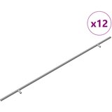 Drška za ormar 12 pcs Srebrno 800 mm Nehrđajući čelik | Eponuda.com
