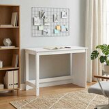  Stol Bijelo 112 x 50 x 75 cm Čvrsto borovo drvo | shoptok.hr