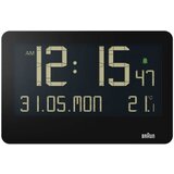 Braun BC 14 black Quartz Wall Clock digital Cijene