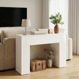  Kava Stol Bijela visokog sjaja 102 x 35 x 75 cm | shoptok.hr