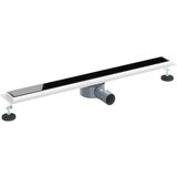  Odvod za tuš s staklenim poklopcem i 360° sifonom Crna 80 cm | shoptok.hr
