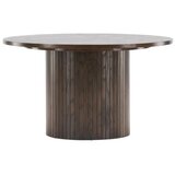 Venture Home Bianca klub stolić ⌀80 cm, mocca Slike
