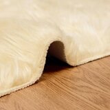  Tepih od umjetne ovčje kože TAFALLA Krem 240 x 240 cm Poliester | shoptok.hr
