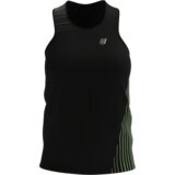  Majica Compressport Performance Singlet Woman Black/Paradise Green - M | shoptok.hr