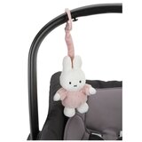 Little Dutch® Hanging Toy Miffy Fluffy Pink viseća igračka kontrastnih boja 1 kom | shoptok.hr
