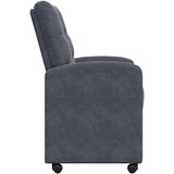  Blagovačke stolice s kotačima 2 pcs Tamno siva 58 x 67 x 97 cm | Eponuda.ba