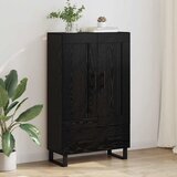  Highboard Crni hrast 69,5 x 31 x 115 cm Konstruirano drvo | shoptok.hr