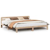 Okvir kreveta bez madraca 200 x 200 cm od masivne borovine | shoptok.hr