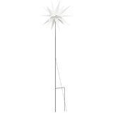  Božićna svjetla sa šiljcima 3 kom LED sklopiva bijele 57 cm | shoptok.hr