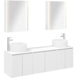  Set ormarića za kupaonicu 5 kom. Bijela Konstruirano drvo | shoptok.hr