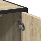 vidaXL Kopalniška omarica za umivalnik sonoma 65x33x60 cm inž. les | Shoptok.si