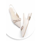Marjin Ballerina Flats - Beige - Flat Cene
