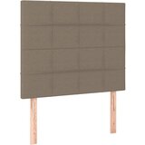 Maison Chic Posteljno vzglavje - Vzglavna omarica 2 kosa taupe 80x5x78/88 cm blago, (22077288) Cene
