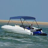 vidaXL tenda bimini s 2 luka modra 180 x 130 x 110 cm Cijene