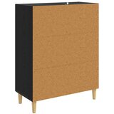 Kreveta Crni hrast 69,5 x 34 x 90 cm Konstruirano drvo | shoptok.hr
