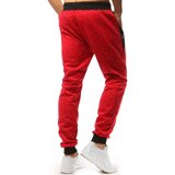 DStreet Spodnie męskie dresowe czerwone | Shoptok.si