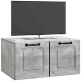 TV Omarica za TV, ki jo lahko montiraš na steno Betonsko siva, (5000220474) | Shoptok.si