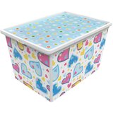 QUTU Kutija za odlaganje 37x52,5x31cm 50l Hearts Cijene