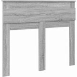  Uzglavlje s uzglavljem Siva Sonoma 135 cm Konstruirano drvo | shoptok.hr