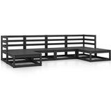 Maison Chic Seti vrtnega pohištva - Vrtna garnitura - Vrtni pohištvo set 6-delna trdna borovina, (21818573) | Shoptok.si