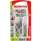 Fischer univerzalne tiple UX s vijcima (Promjer tiple: 8 mm, Duljina tiple: 50 mm, Ukupan broj komada: 4 Kom.) Cijene