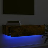 TV ormarić s LED svjetlima boja dimljenog hrasta 60x35x15,5 cm | shoptok.hr