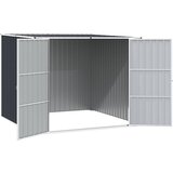  Vrtno spremište antracit 195 x 198 x 159 cm pocinčani čelik | shoptok.hr