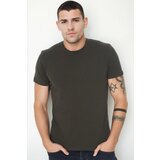 Dewberry T9569 BICYCLE COLLAR MEN'S T-SHIRT-KHAKI | Shoptok.si