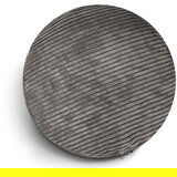 SLOWDOWN Črna vreča za sedenje iz rebrastega žameta Mini – | Shoptok.si