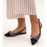 Gemre Pointed toe ballerinas with rhinestones Sellar | shoptok.hr
