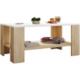 MID.YOU klubska miza dalus, hrast sonoma, bela, 90x41 | Shoptok.si