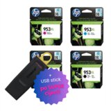 HP Komplet tinta nr.953XL (BK/C/M/Y), original + USB stick po SUPER cijeni | shoptok.hr