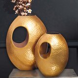 Livetastic Set Dekorativnih Vaz Goldie, 2 Kos | Shoptok.si