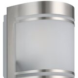 Eglo Cerno vanjska zidna/1, e27, inox/opal staklo, bijelo | shoptok.hr