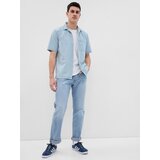 GAP Denim Short Sleeve Shirt - Men Cene