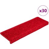  Prostirke za stepenice 30 kom 65x21x4 cm crvene | shoptok.hr
