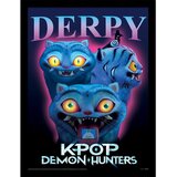 KPop Demon Hunters Uokvirena kolekcionarska slika Derpy 30 × 40 cm | shoptok.hr