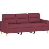  Trosjed od tkanine crvena boja vina 180 cm | shoptok.hr