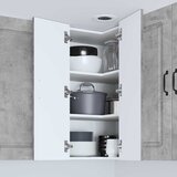  Ploča za perilicu posuđa Kalmar Betonski sivi 57 x 57 x 80 cm | shoptok.hr