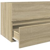 Ormarić za umivaonik boja hrasta sonome 100x38,5x45 cm drveni | shoptok.hr