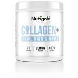 Nutrigold Collagen+ Skin, Hair and Nails - Za kožu, kosu i nokte - Limun 187g | shoptok.hr