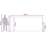  Retraktabilna bočna tende 160 x 300 cm | shoptok.hr