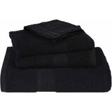  Ručnici za pranje FROGN 2 kom. Crne 30x30 cm 360 g/m² | Shoptok.si