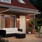  Električni sklopivi okvir tende Bijeli 4 x 2 m Aluminij | shoptok.hr