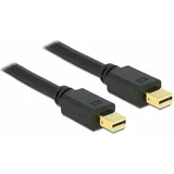 DisplayPort priključni kabel [1x Mini-DisplayPort utikač 1x Mini-DisplayPort utikač] 2 m crna