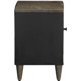 TV ormarić svijetlo sivi 80x31,5x46 cm Puno drvo Mango | Eponuda.ba