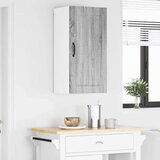 vidaXL Stenska kuhinjska omarica s polico Siva Sonoma 40 x 31 x 80 cm | Shoptok.si