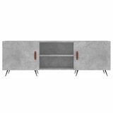TV ormarić boja betona 150x30x50 cm od konstruiranog drva | shoptok.hr