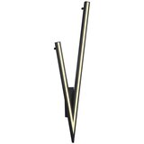 CINQUE Crna LED stropna svjetiljka s metalnim sjenilom 35x127.5 cm Cicanto – | shoptok.hr